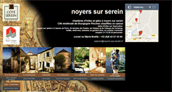 Desktop Screenshot of noyers-sur-serein.fr